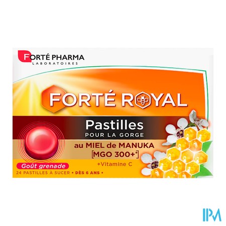 produit FORTE PHARMA PASTILLES GORGE MANUKA 24