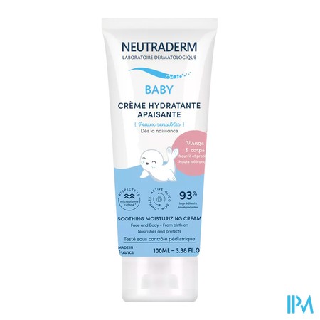 produit NEUTRADERM BABY CR HYDRAT 100ML