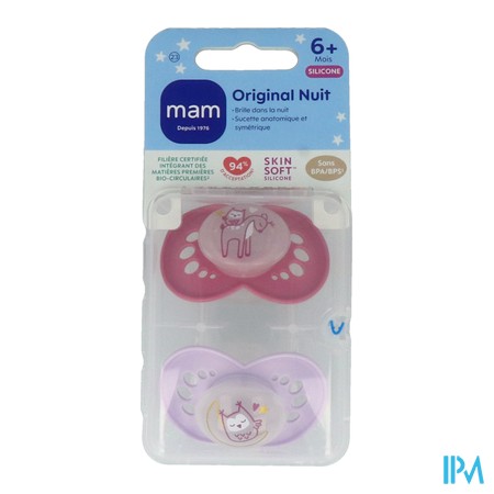 vignette MAM SUCET ORIGINAL NUIT 6+M SILIC 2