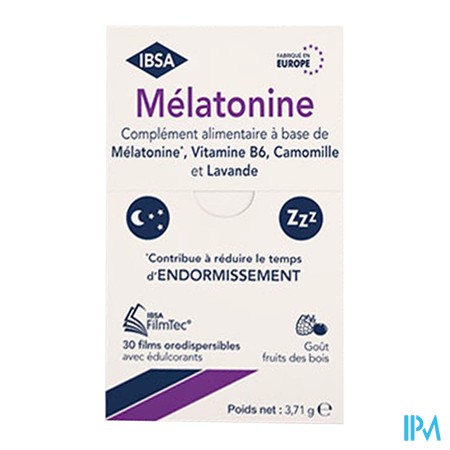 vignette MELATONINE 1.9MG FILMTEC ORODISP 30