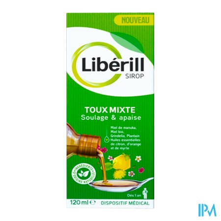 vignette LIBERILL SIROP TOUX MIXTE 120ML