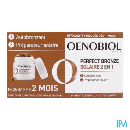 vignette OENOBIOL PERFECT BRONZ 2/1CAPS30X2