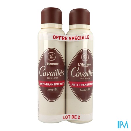 vignette ROGE-CAV AT HOMME 48H SPRAY 2X150ML
