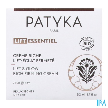 vignette PATYKA CR RICHE LIFT ECLAT FERMETE 50ML