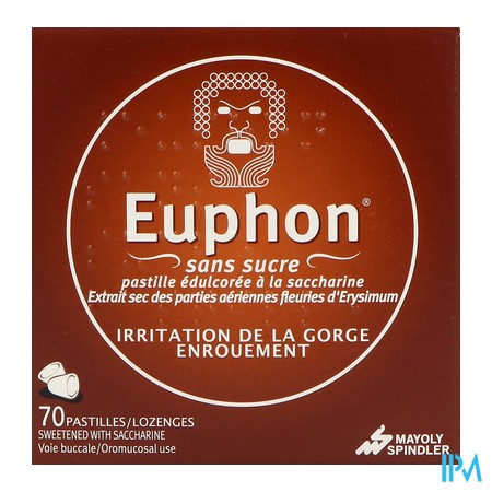 produit EUPHON PAST S SUC BT70 MARRON