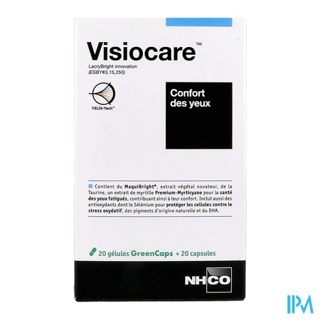 vignette NHCO VISIOCARE J/N 20GEL + 20 CAPS
