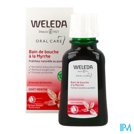 vignette WELEDA BAIN BOUCH MYRRHE FL50ML