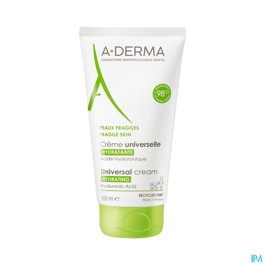 vignette A-DERMA CR UNIV HYD TB150ML1