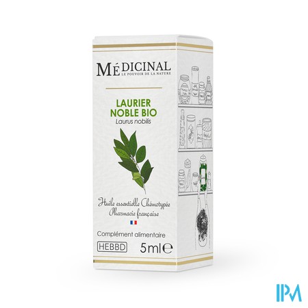 vignette MEDICINAL HE BIO LAURIER NOBLE 10ML
