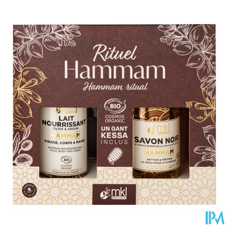 produit MKL COFFRET CADEAU RITUEL HAMMAM