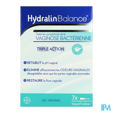 vignette HYDRALIN BALANCE GEL VAGINAL 5MLX7