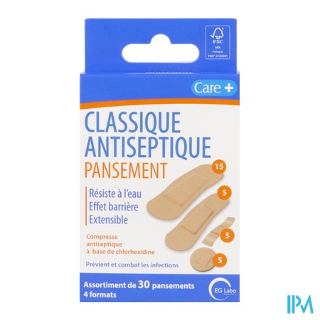 vignette CARE+ PANS CLASS ANTISEP BT30