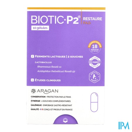 produit ARAGAN BIOTIC P2 RESTAURE BT6