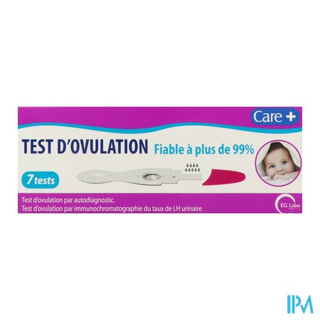 produit CARE+ TEST OVULATION BT7