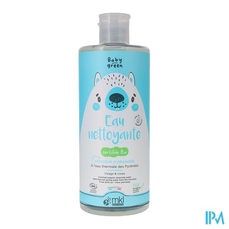 vignette MKL EAU NETTOYANTE BEBE BIO 1L