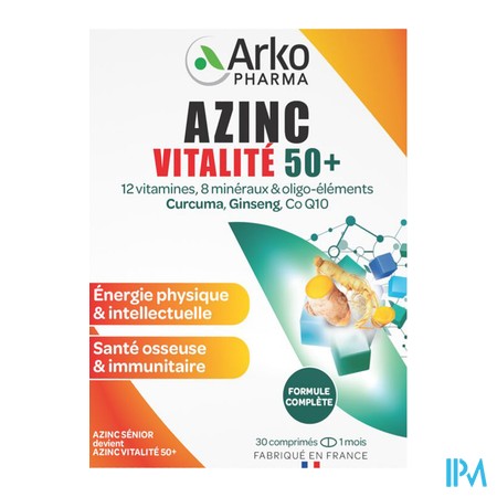 vignette AZINC SENIOR CPR 30