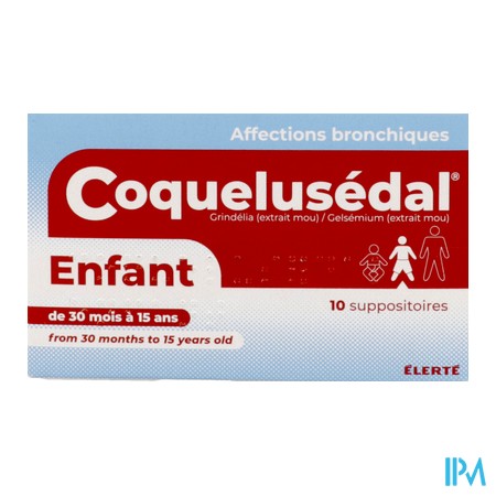 vignette COQUELUSEDAL ENF SUP 10