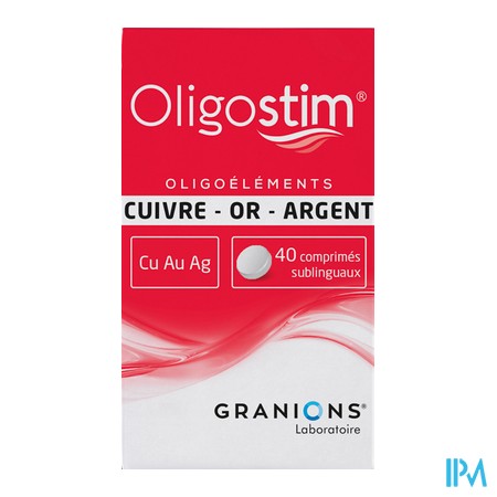 vignette OLIGOSTIM CU-OR-AG CPR 40