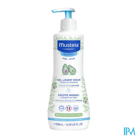 vignette MUSTELA BB GEL LAV DOUX PN 500ML