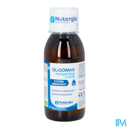 produit OLIGOMAX MANGANESE/CUIVRE 150ML