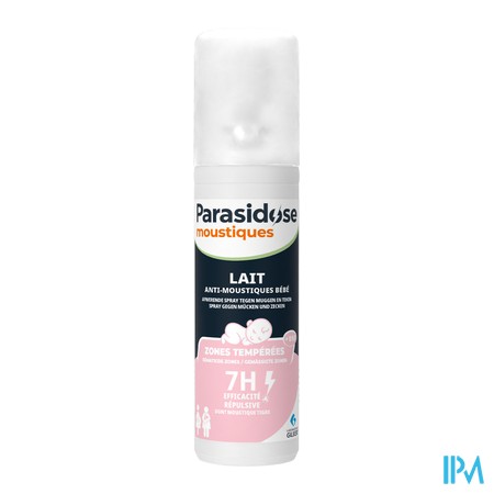 vignette PARASIDOSE LAIT A/MOUSTIQ BB 100ML