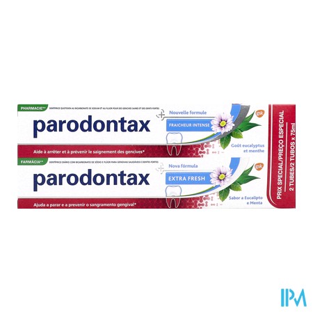 vignette PARODONTAX DENT FRAICH INT 75ML X2