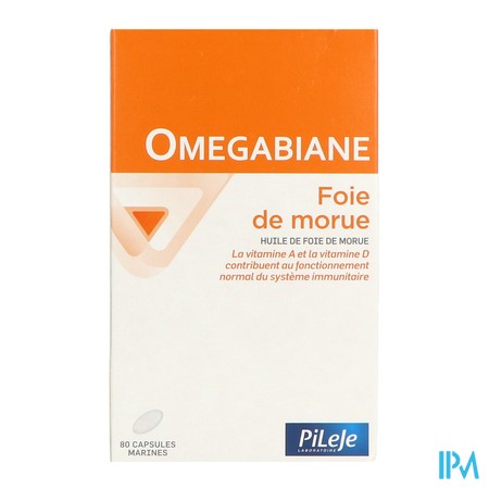 vignette PILEJE OMEGABIANE H FOIE MORU CAPS80