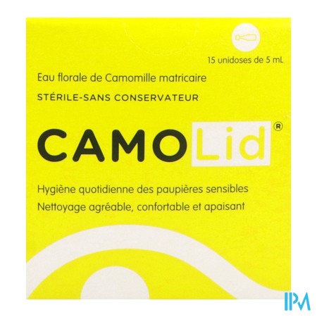 vignette CAMOLID EAU FL CAMOMILL UNID5ML 15