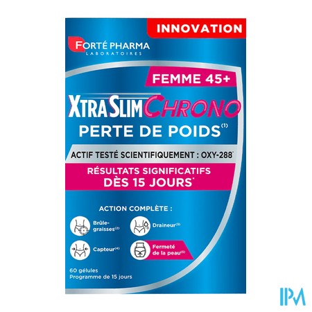 vignette XTRASLIM CHRONO FEMME 45+ PERTE POIDS 60