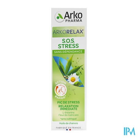 produit ARKORELAX SOS STRESS SPRAY