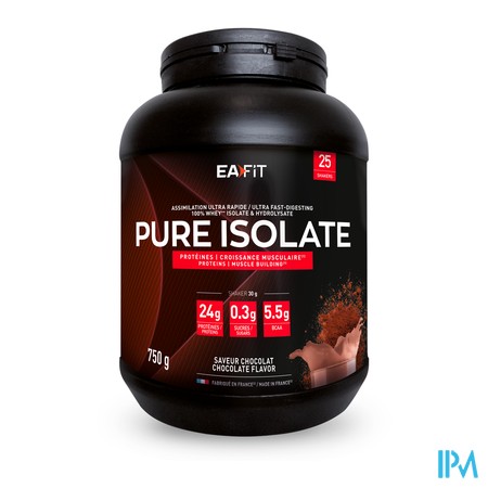 produit EA FIT CM PURE ISOLATE CHOCO 750G
