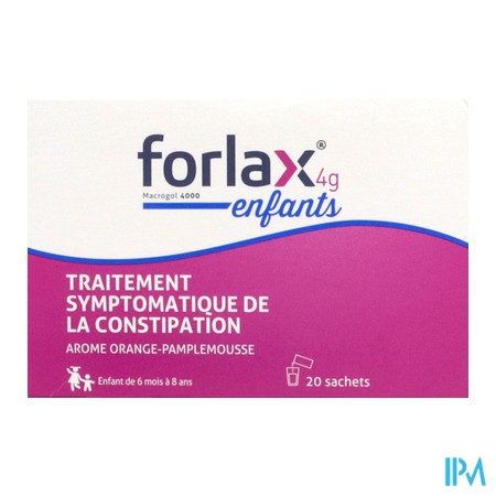 vignette FORLAX 4G SACHET 20