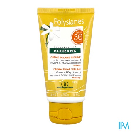 vignette KLORANE-SOL CR VIS SPF30 50ML