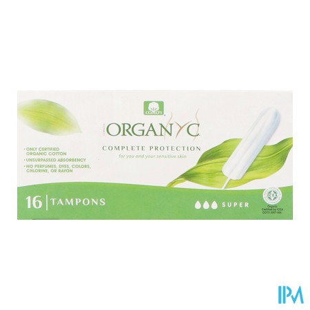 vignette ORGANYC TAMPON DIGITAL BIO SUPER16