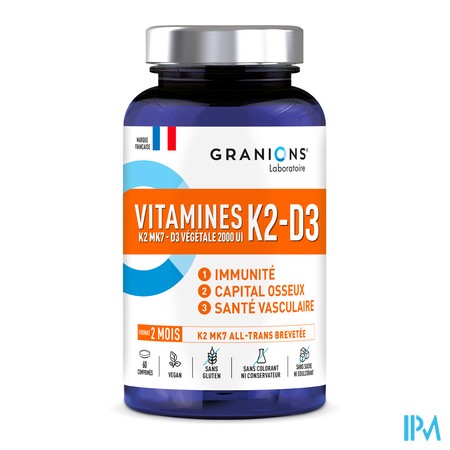 vignette GRANIONS VITAMINE K2-D3 CPR60