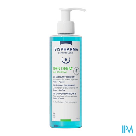 vignette TEEN DERM GEL NETTOYANT PURIFIANT 250ML