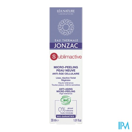 vignette JONZAC SUBLIMACTIVE MICRO-PEEL30ML