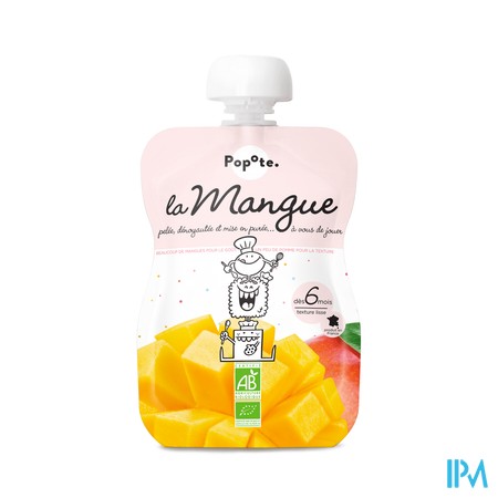 vignette POPOTE GOURDE MANGUE BIO 120G