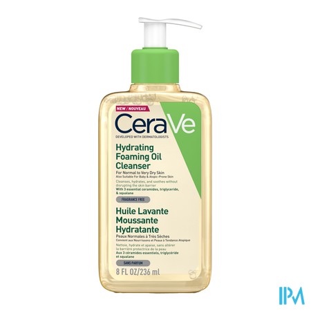 vignette CERAVE HUILE LAVANTE 236ML