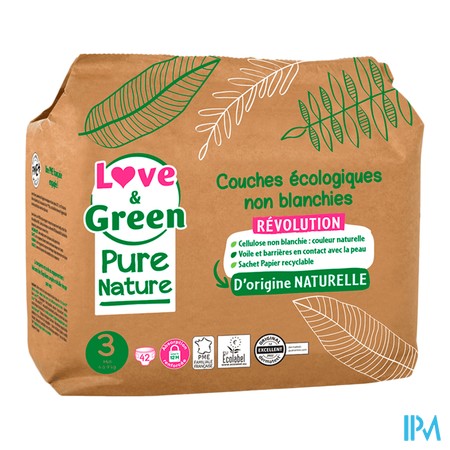 vignette LOVE &amp; GREEN PURE NATURE COUCHES T3 X 42