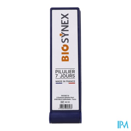 produit BIOSYNEX PILULIER SEMAINIER 7 JOURS