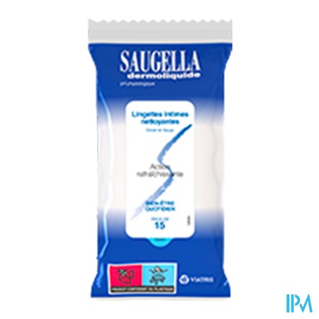 vignette SAUGELLA DERMOLIQ LINGETTES 15