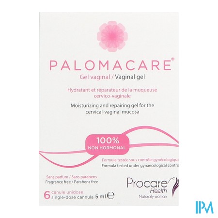 vignette PALOMACARE GEL VAG CANULE 5ML 6