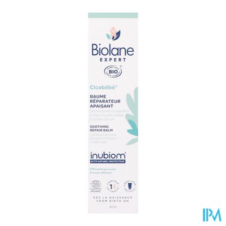 vignette BIOLANE CICABEBE SOINS 3 EN 1 40ML BIO