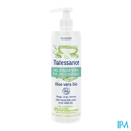 produit NATESSANCE BIO GEL ALOE VERA BIO 400ML