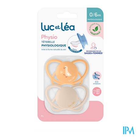 vignette LUC&amp;LEA DUO SUCE PHYSIO AIR 0-6M P1