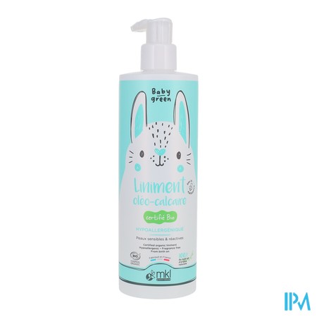 vignette MKL LINIMENT BEBE BIO 400ML BABY GREEN