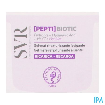 vignette SVR PEPTI BIOTIC RECH CR MAT 50ML
