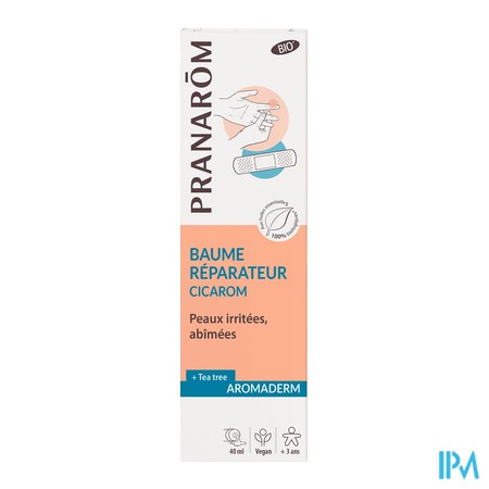 vignette PRANAROM AROMADERM CICAROM40ML