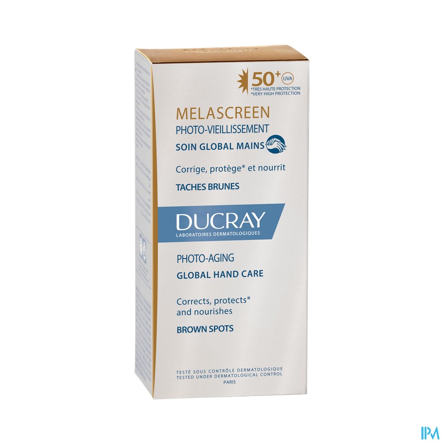 vignette DU MELASCREEN MAINS SPF50+50ML